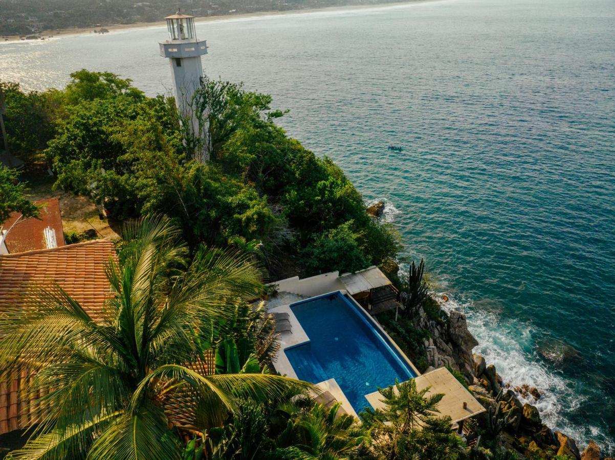Refugio Del Faro Apartman Puerto Escondido  Kültér fotó
